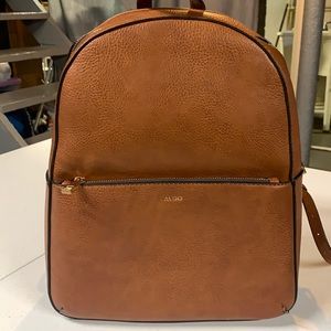 ALDO brown/camel backpack